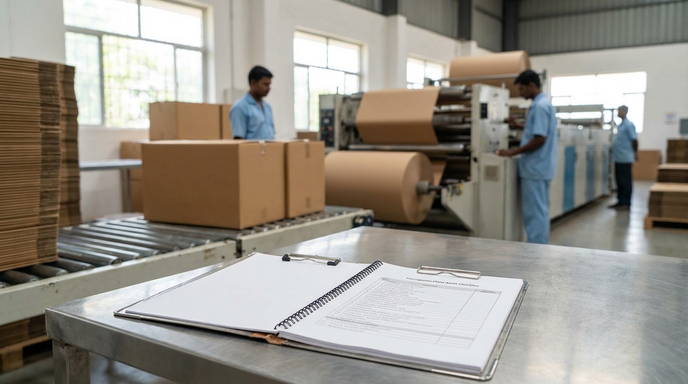 Corrugation Plant Audit Checklist: Ensuring Compliance & Cutting Costs